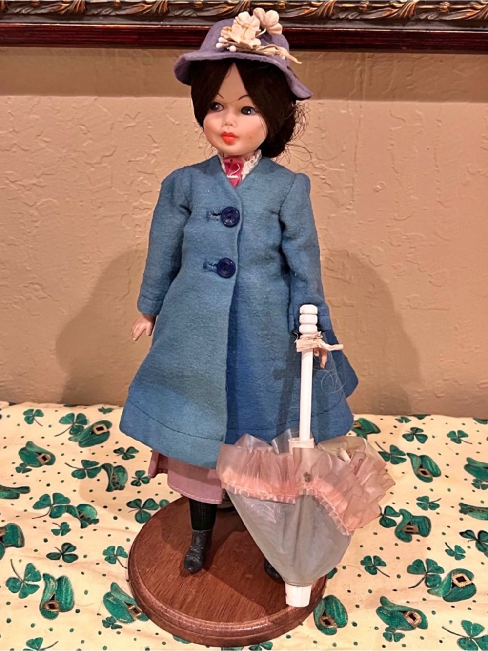 🎀 DOLL-1964 Horsman Mary Poppins Disney vintage doll, 12”🎀